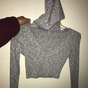 FASHION NOVA- wanderlust hoodie / GREY